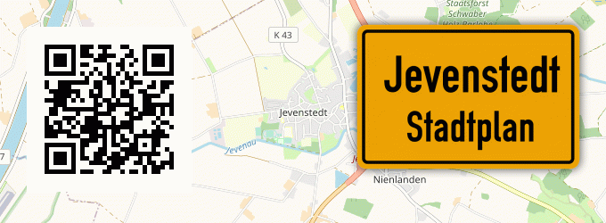 Stadtplan Jevenstedt