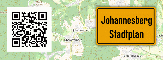 Stadtplan Johannesberg