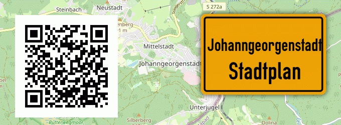 Stadtplan Johanngeorgenstadt
