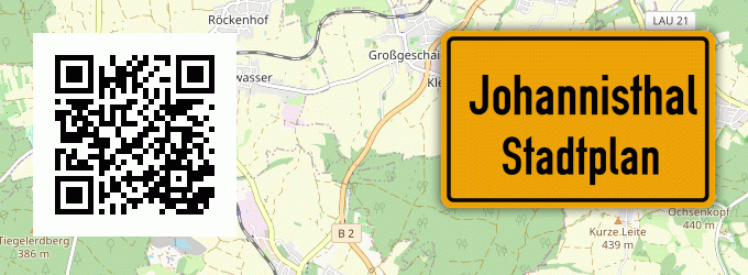Stadtplan Johannisthal, Oberfranken