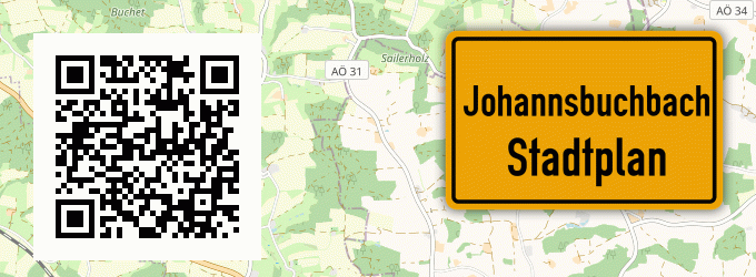 Stadtplan Johannsbuchbach