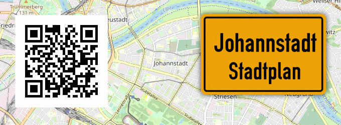 Stadtplan Johannstadt