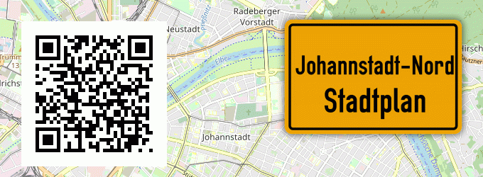 Stadtplan Johannstadt-Nord