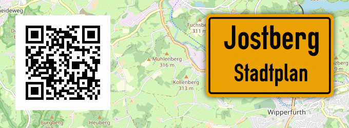 Stadtplan Jostberg