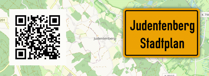 Stadtplan Judentenberg