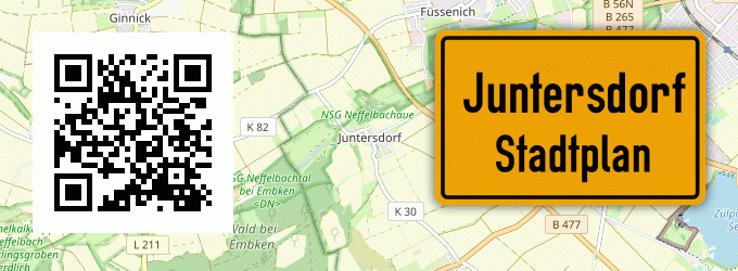 Stadtplan Juntersdorf