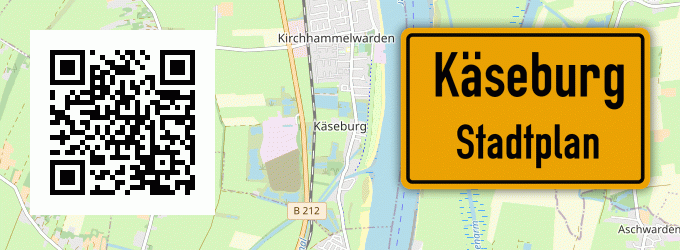 Stadtplan Käseburg