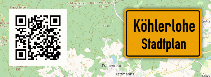 Stadtplan Köhlerlohe