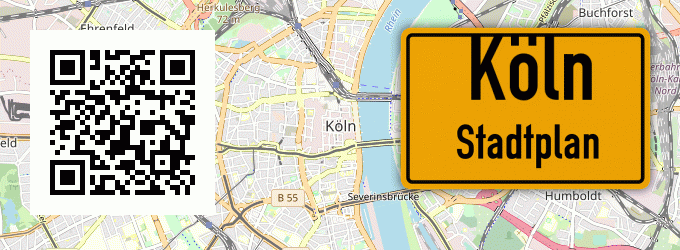 Stadtplan Köln