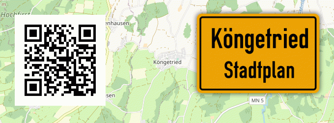 Stadtplan Köngetried