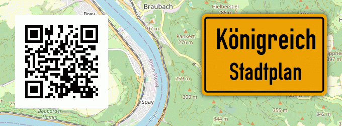Stadtplan Königreich, Pfalz