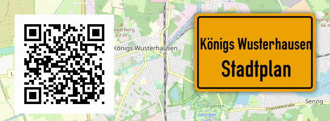 Stadtplan Königs Wusterhausen