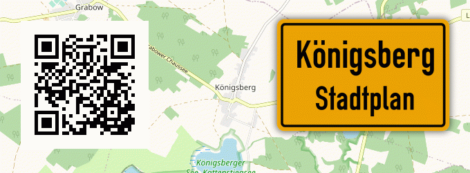 Stadtplan Königsberg