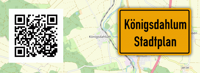 Stadtplan Königsdahlum