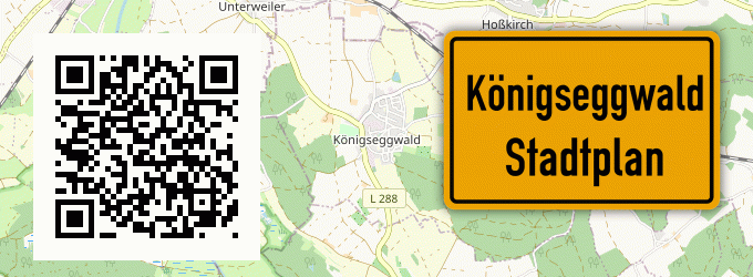 Stadtplan Königseggwald