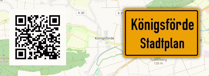 Stadtplan Königsförde
