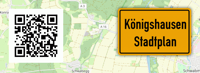 Stadtplan Königshausen