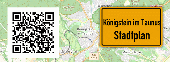 Stadtplan Königstein im Taunus