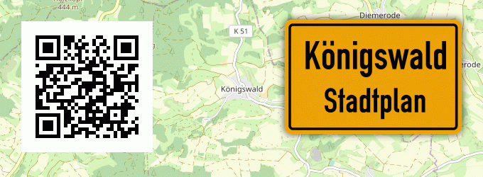 Stadtplan Königswald