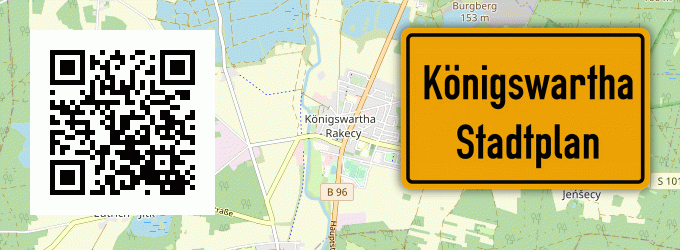 Stadtplan Königswartha