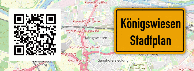 Stadtplan Königswiesen