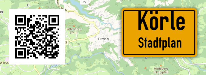 Stadtplan Körle