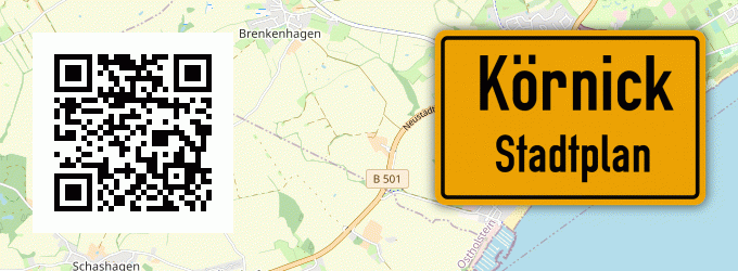 Stadtplan Körnick