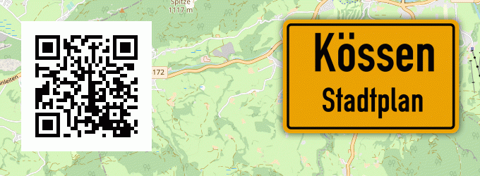 Stadtplan Kössen