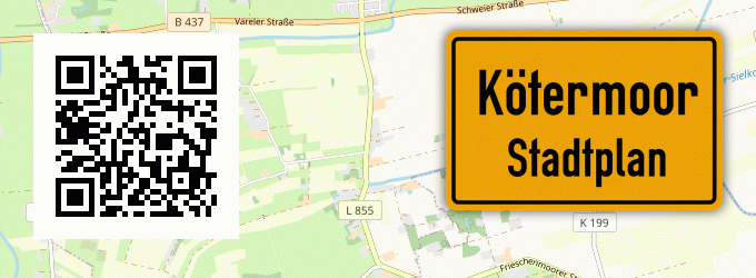 Stadtplan Kötermoor