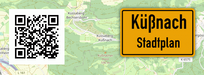 Stadtplan Küßnach