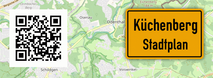 Stadtplan Küchenberg
