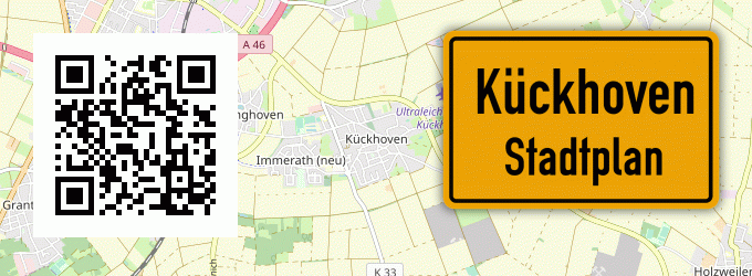 Stadtplan Kückhoven