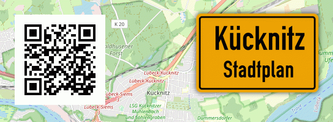 Stadtplan Kücknitz