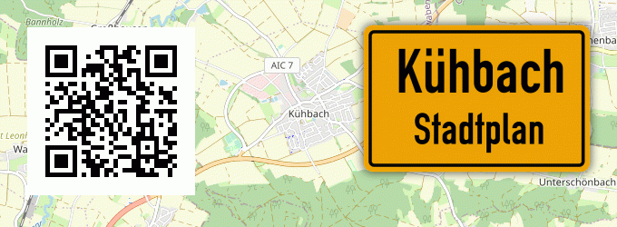 Stadtplan Kühbach
