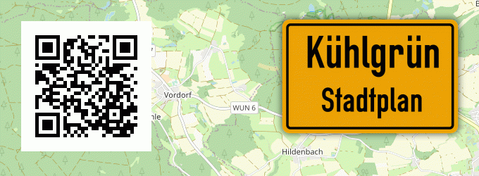 Stadtplan Kühlgrün