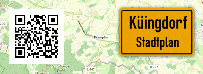 Stadtplan Küingdorf