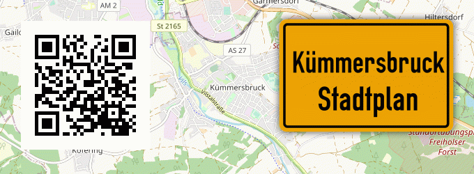 Stadtplan Kümmersbruck