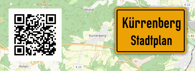 Stadtplan Kürrenberg