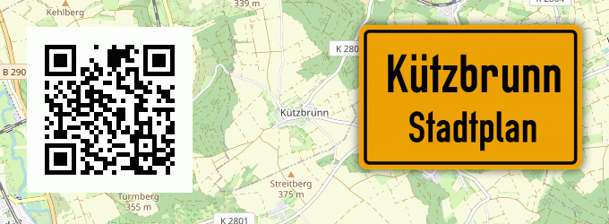 Stadtplan Kützbrunn