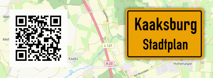 Stadtplan Kaaksburg