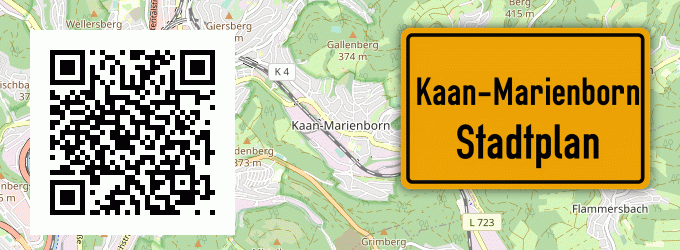 Stadtplan Kaan-Marienborn