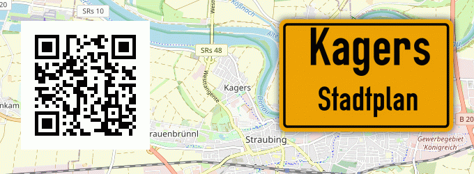 Stadtplan Kagers