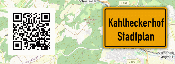 Stadtplan Kahlheckerhof, Pfalz