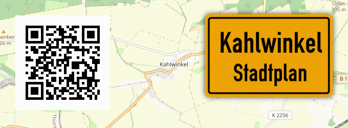 Stadtplan Kahlwinkel