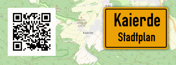 Stadtplan Kaierde