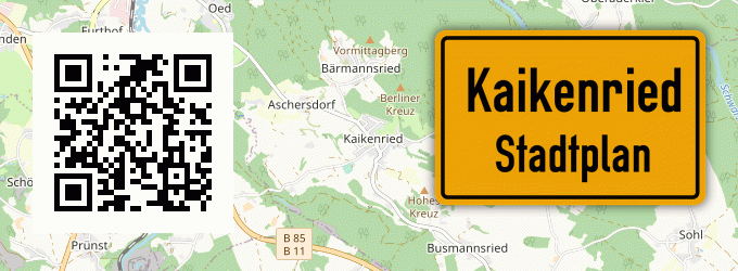 Stadtplan Kaikenried