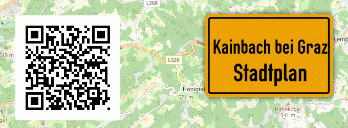 Stadtplan Kainbach bei Graz