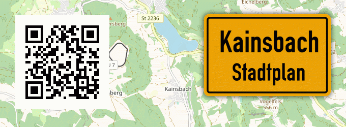 Stadtplan Kainsbach