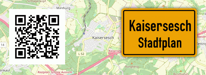 Stadtplan Kaisersesch