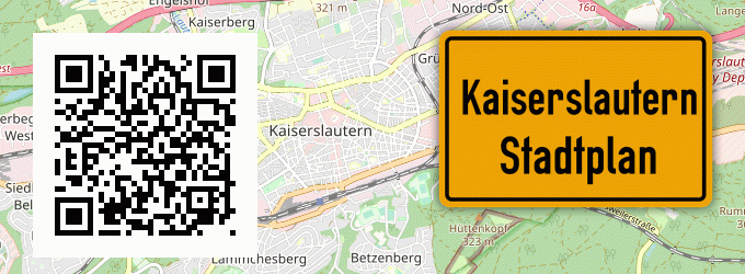 Stadtplan Kaiserslautern